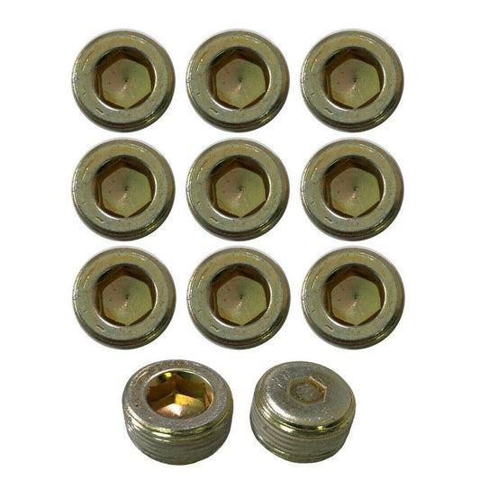 spare part For Cumins Dodge 5.9L-6.7L DP8228S-11 Threaded Cylinder head Freezing Plug Kit engine part