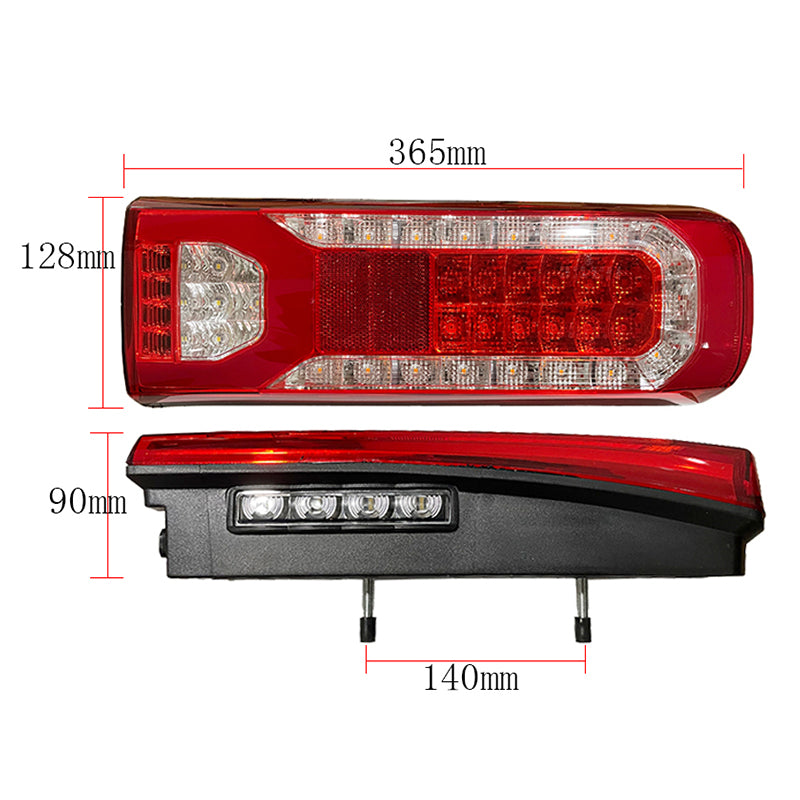 1 PCS 24V LED truck tail light for benz truck NEW ACTROS LED tail light 0035441003 0035442103