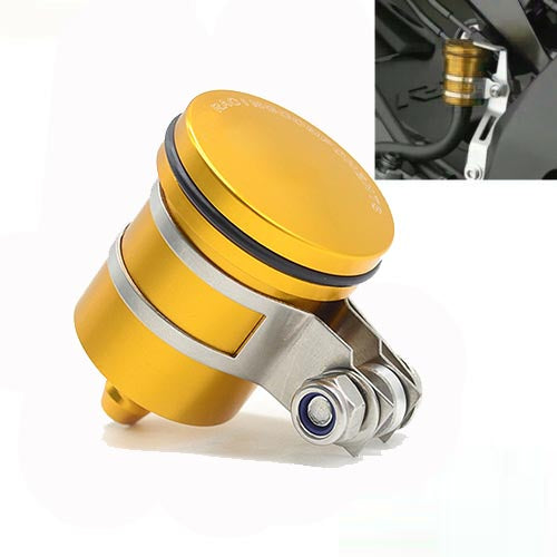 Universal Motorcycle CNC Brake Tank Fluid Reservoir Oil Cup Rear Brake Pump Fluid Tank Reservoir Clutch tank Oil Cup